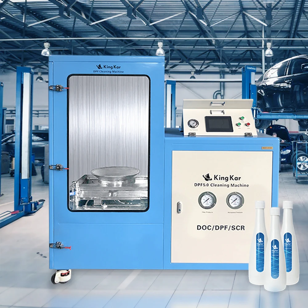 KingKar Car Care Cleaning Truck Washer Products Dpf reinigungsmaschin Scr/Dpf Cleaner Cleaning Machine Diesel Particulate Filter