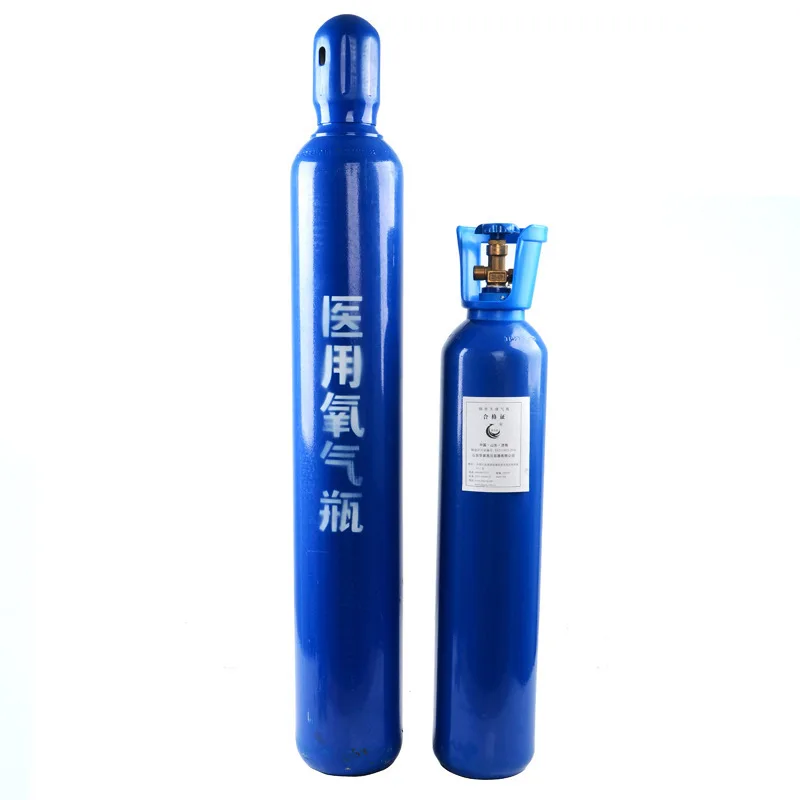 
Industrial Helium nitrogen bottle 10L 15L 40L seamless gas tank Carbon Dioxide Small Argon oxygen tank 