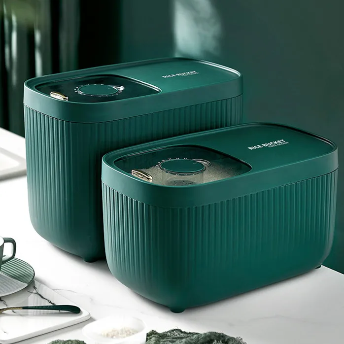 foldable rice container bucket 10kg small wooden rotating rice grain bucket classification rotating antique wooden rice bucket