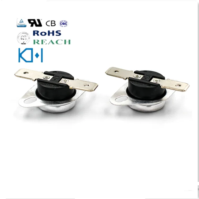 Circuit Breaker Thermostat Electric Oven Temperature Switch Manual Reset Thermostat Normal Closed 125