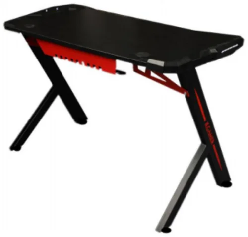 Пользовательский игровой компьютерный стол в форме ног YZ, светодиодный игровой стол для геймера, компьютерный стол