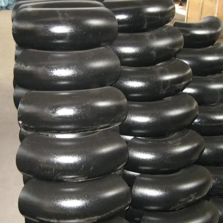 90 градусов ASME A234 WPB SCH40 локоть углеродистая сталь