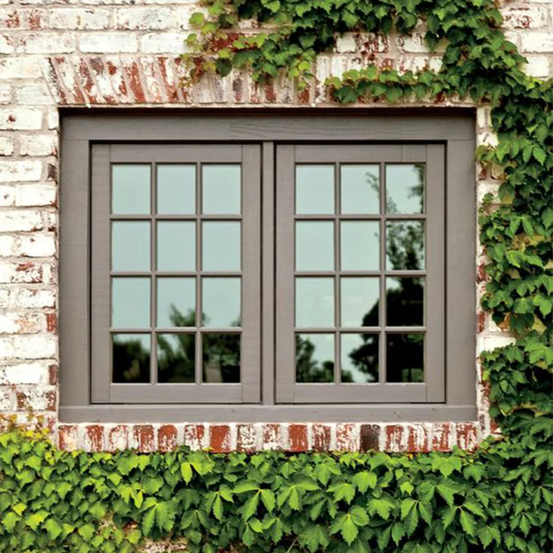 burglar proof iron wooden aluminium unbreakable window glass frames single-hung windows solar panel bulletproof film home window