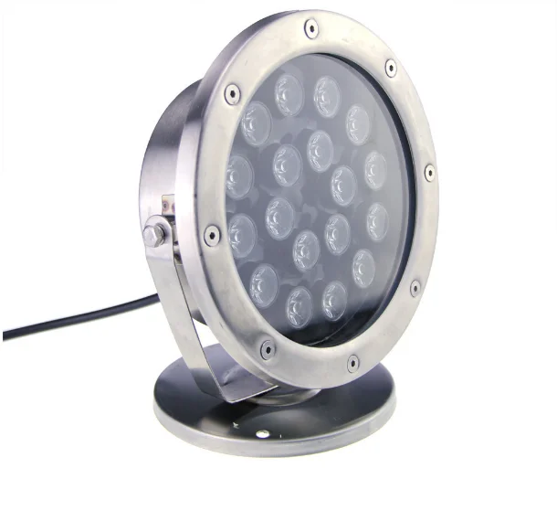  6 Вт/12 Вт/18 Вт/24 Вт/30 Вт/36 Вт Красный Зеленый Синий IP68 LED подводный аквариум бассейн RGB точечная лампа 12 В AC