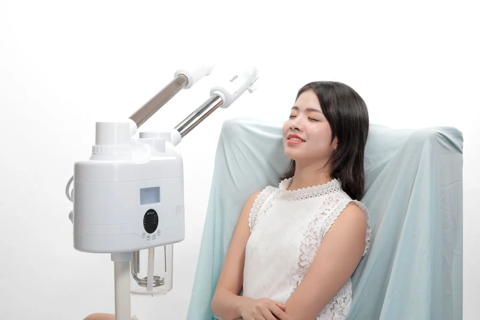 Todom DT-A6681 горячей и холодной Паровая сауна для лица Уход за лицом для салонов красоты литий-ионный пароход пара