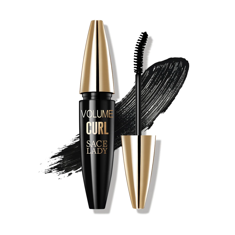 Wholesale Long Wearing Waterproof Smudge Proof Volume Curl Vegan Essence Mascara Private Label