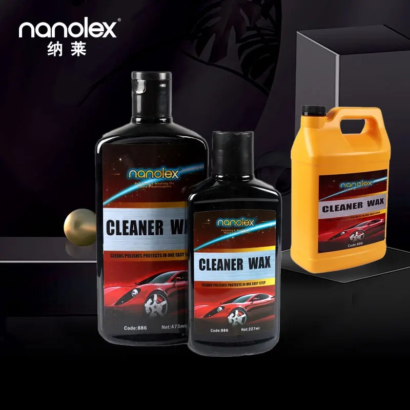 Nanolex L886 Eco-friendly Auto Paint Protect Fast Wax Car Ceramic Wax Solid Carnauba Soft Silicone Car Polish Crystal Car Wax