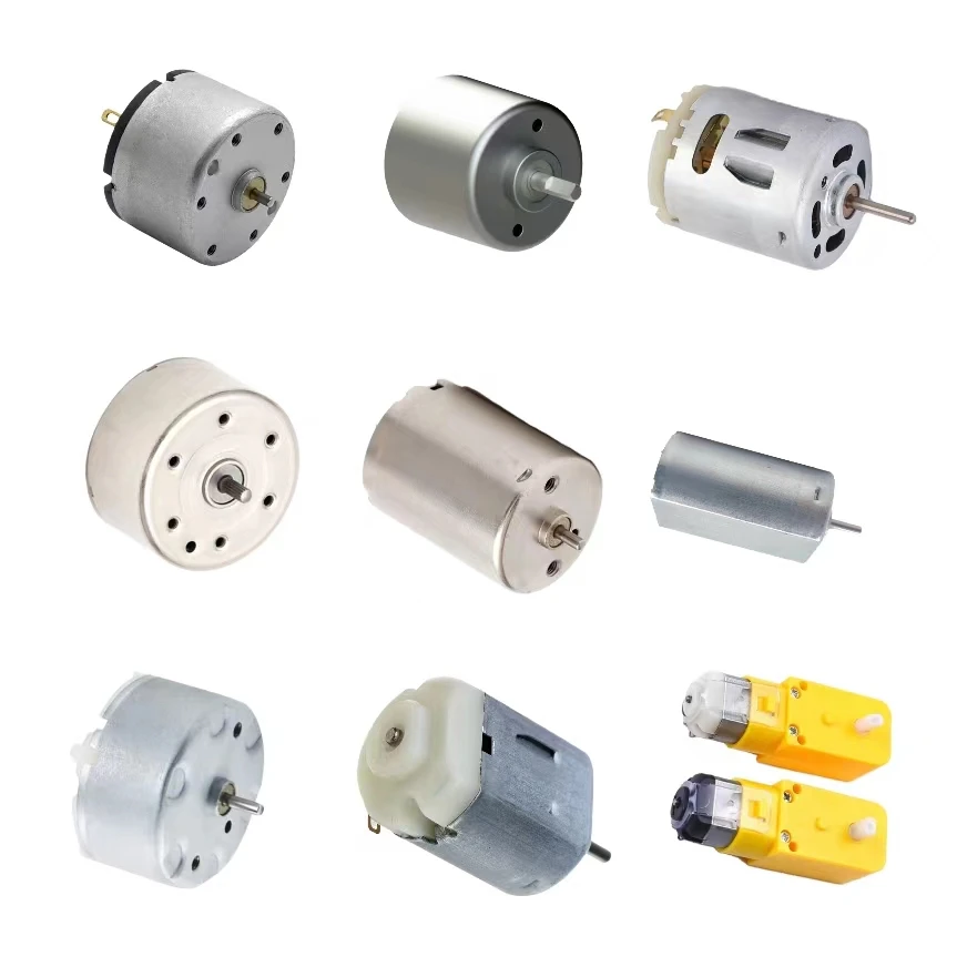 Shengma DC Motor 3V 16800RPM 1.25A Electric Motor Round Shaft for RC Boat Model DIY Hobby