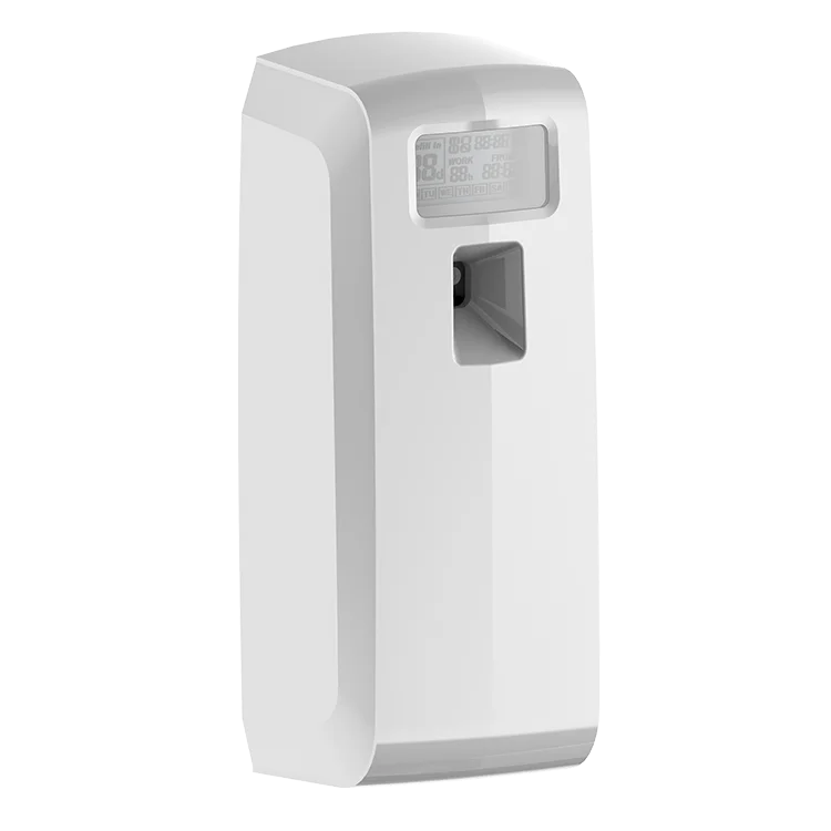 Competitive price bathroom toilet hotel wall mounted air freshener spray machine automatic room non aerosol perfume dispenser