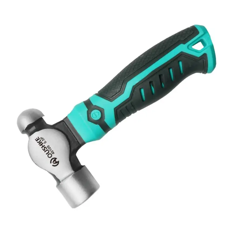 Round head hammer Durable handle iron hammer Household Mini Round hand hammer