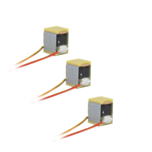 CoreMorrow PSt50/1.2x1.2/1.7 Piezo stack actuator with 50V voltage for driving stroke.