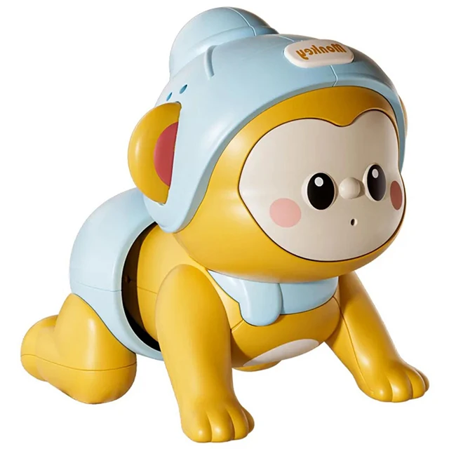 New arrival electric crawling baby toys two cute looks educational with 16 songs recording mode interactive toys for kids