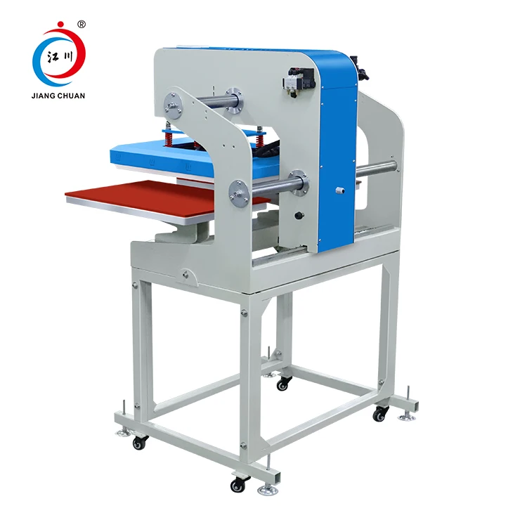 NO MOQ  touch screen Dual Worktable  Pneumatic T-shirt Sublimation Printing Heat Press Machine large Garment format flat press