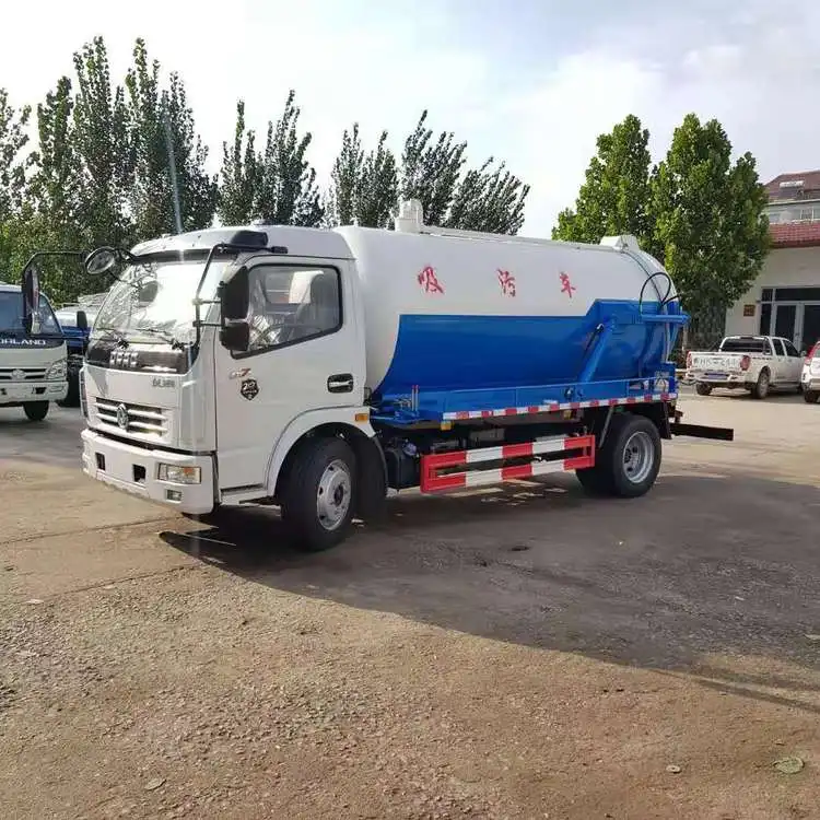 DFAC special vacuum pump 3000 liters sewage sucking truck