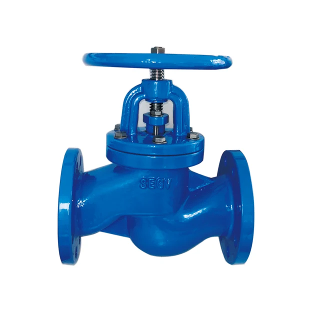 DIN3202-F1 PN16 CAST IRON GG25 S-PATTERN GLOBE VALVE