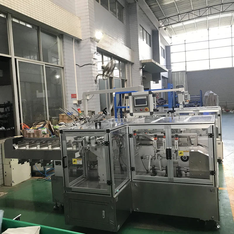 Box Packaging Machine Automatic Medical Supplies Face Mask Bags Test Sets Box Packing Machine