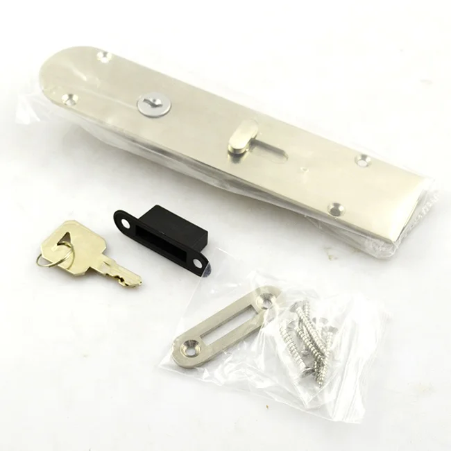 Wholesale 200mm/ 7.5 inch Brass door and window flush bolt with key