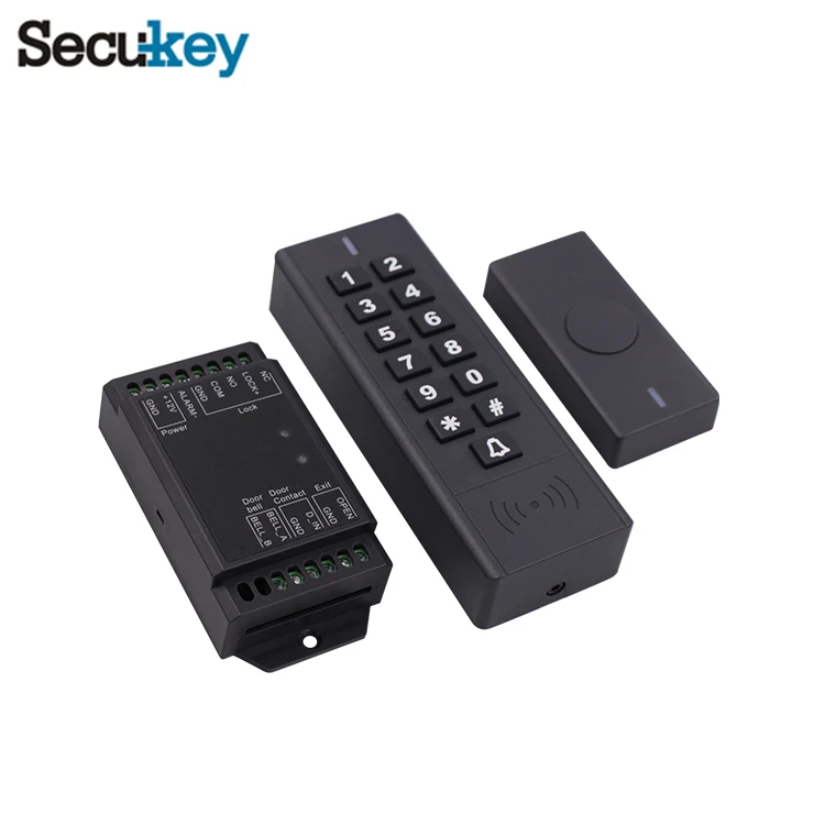 Питание от батареи RFID считыватель плата управления нажимать для выхода кнопки система контроля доступа