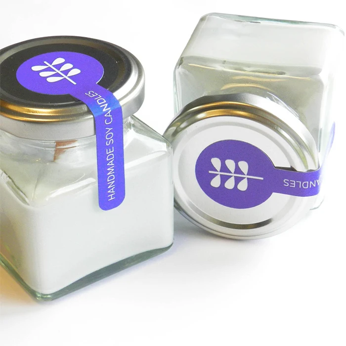 custom printing bottle cap seal sticker packaging label tamper proof waterproof plastic bopp label for food jar