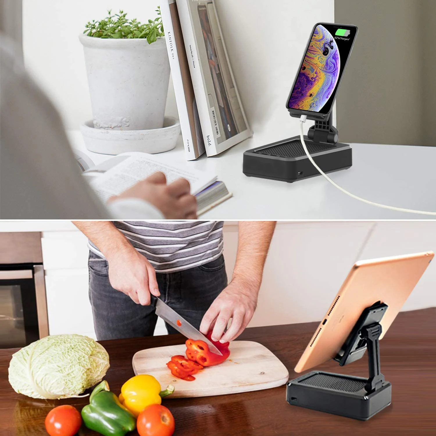 2022Newest cell smart mobile phone holders with speaker customize flexible adjustable desk stand for ipad accessories adjustable