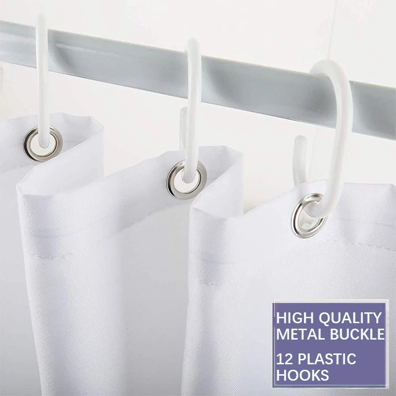 Cats and Dogs Shower Curtain Raining Cartoon Corgi Cute Animal Hilarious Pet Playing Water Polyester Waterproof Bathroom Curtain