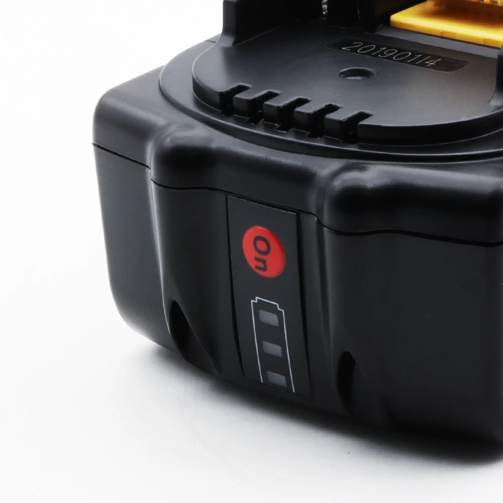 Li-ion 18V 6000mah 10 Cells Replacement 18650 Batteries for Makita BL1815 BL1820 BL1825 BL1830 Cordless Drill Battery
