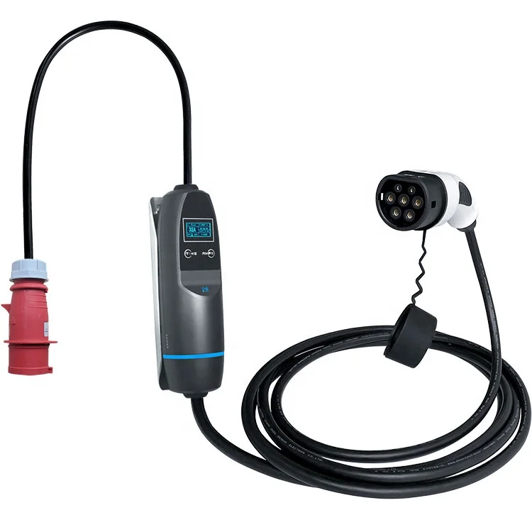 Khons ev charger type 2 16a 3Phase Portable ev charger 11kw 7kw 22kw 3.7kw