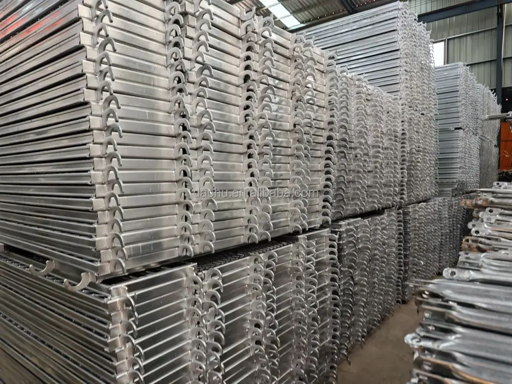 Aluminum Frame Scaffolding Multi-Purpose for Construction with CE Certification High Quality Material Scaffoldings