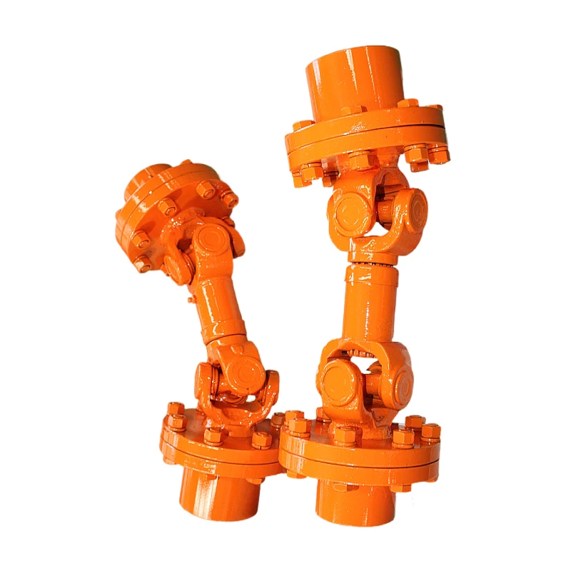 Standard Cardan Shaft Swc550wf Universal Joint High Quality No Telescopic Flange Type Cross Shaft Universal Coupling