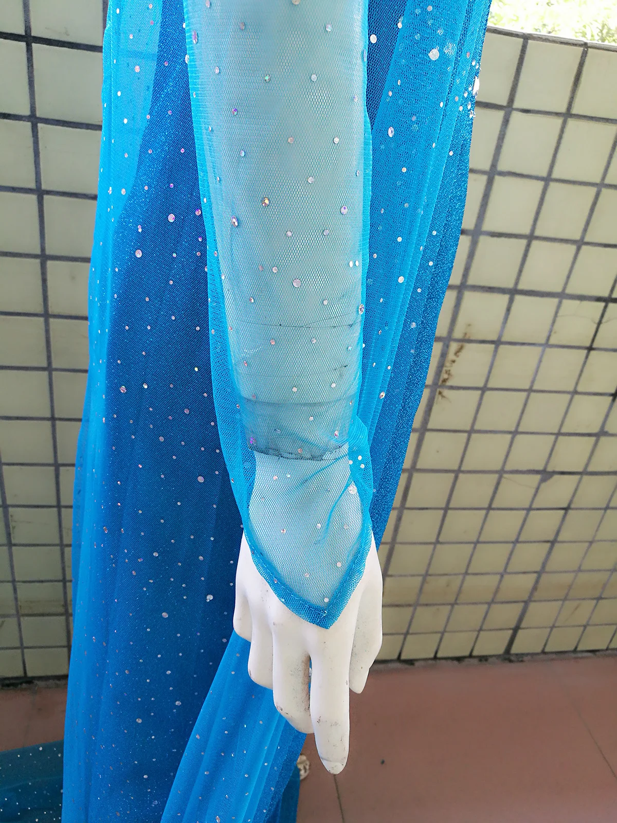 Elsa Princess Children Halloween Cosplay Fancy Party Up Anna Elsa Costume Girls Dress