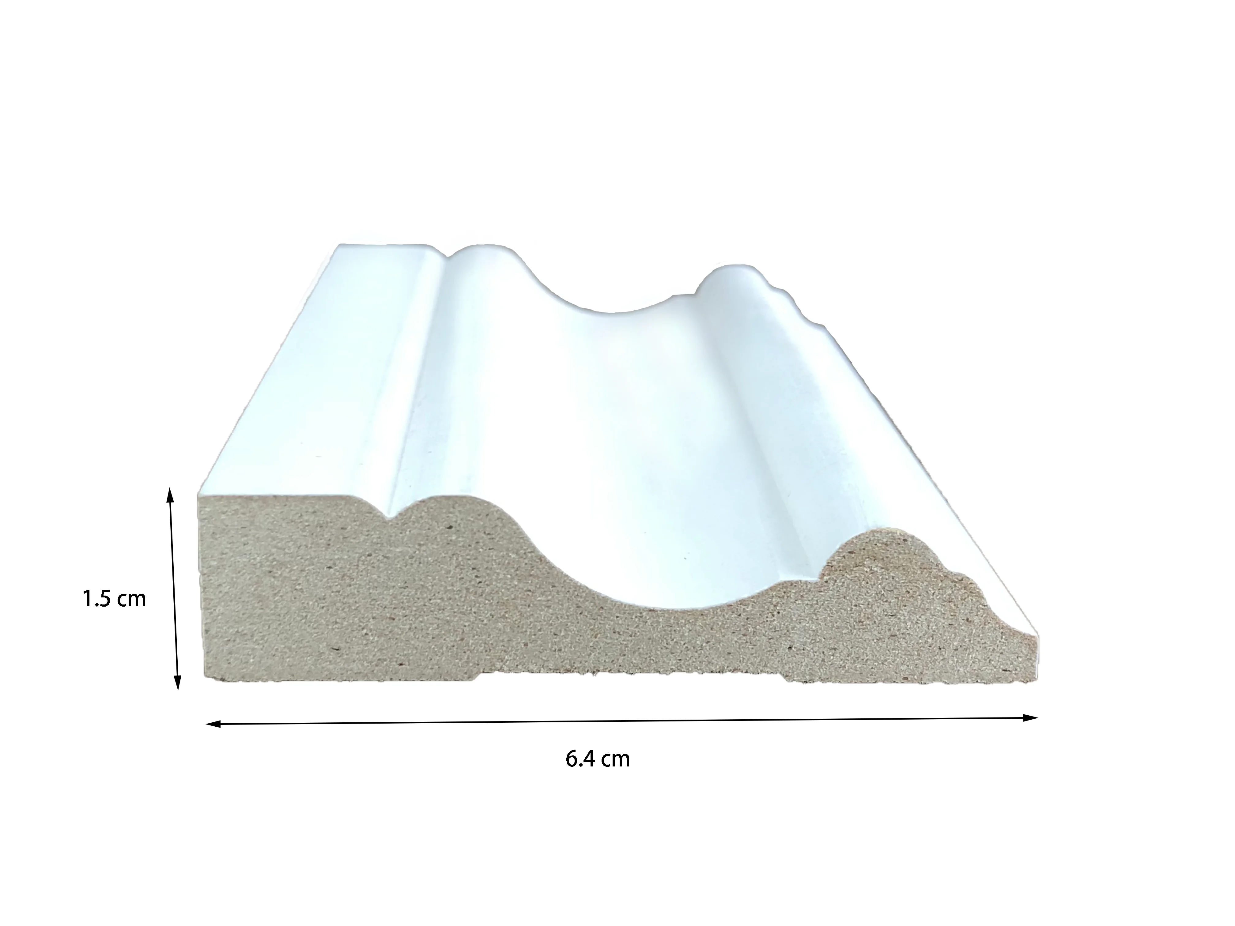 white primed base molding mdf moulding  wood moulding architrave Mdf baseboard