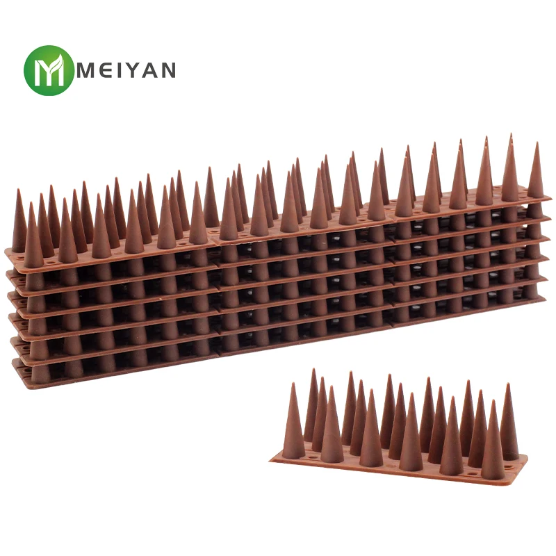 Plastic Anti bird scarer Fence Wall defender Spike for cat rat repellent pigeon defense