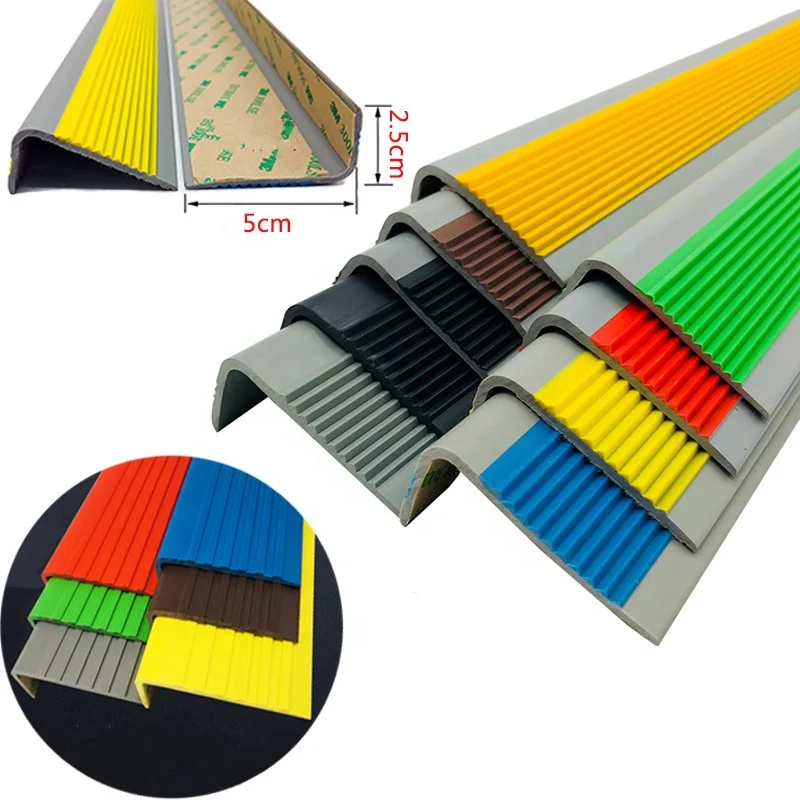 Wholesale Free Sample Customized Modern Decorative Rubber Stair Treads