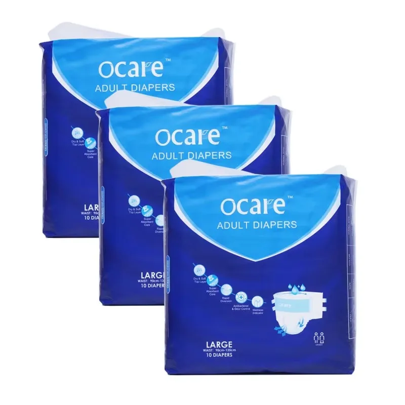 High Quality Factory Price Disposable Adult Incontinence Diaper For Elder Unisex