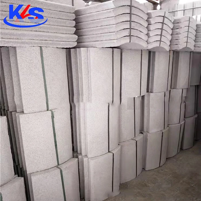 KRS Refractory High Temperature Fireproof Perlite Pipe Perlite Insulation Pipe
