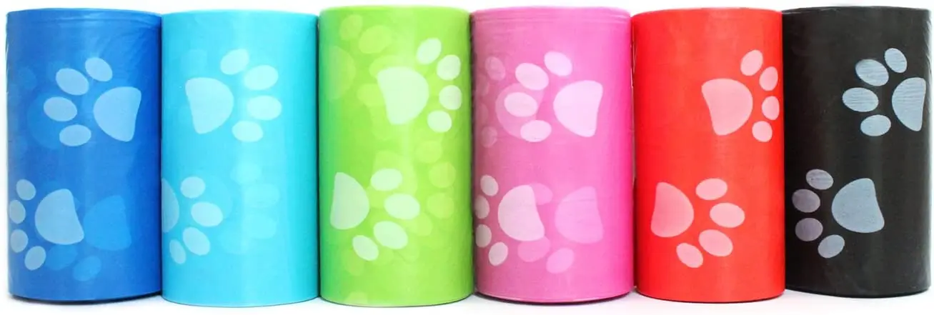 Custom Eco-Friendly Bio Degradable Dog Cornstarch Eco Friendly Compostable Biodegradable Poop Bags For Pet Poop