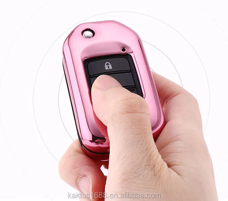 For Honda CRIDER JADE Accord Spirior CRV  CIVIC Crosstour Car Key Case PC Diamond Crystalprotect Cover Car key shell