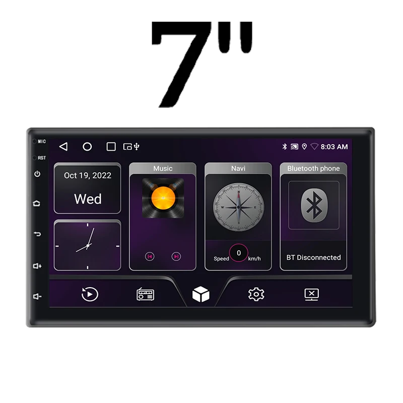 Оптовая продажа, 7-дюймовый автомобильный радиоприемник android для bmw e87 e88 e81 e82/honda accord/opel corsa