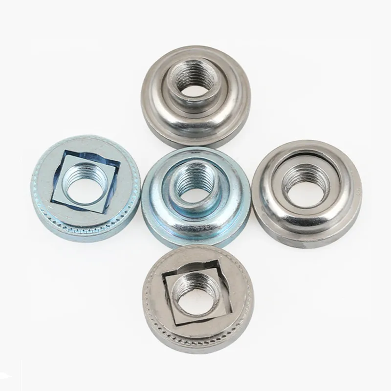 High Quality Type AS AC LAC LAS Threaded Carbon Steel Self Clinching Floating Clinch Nuts For Sheet Metal