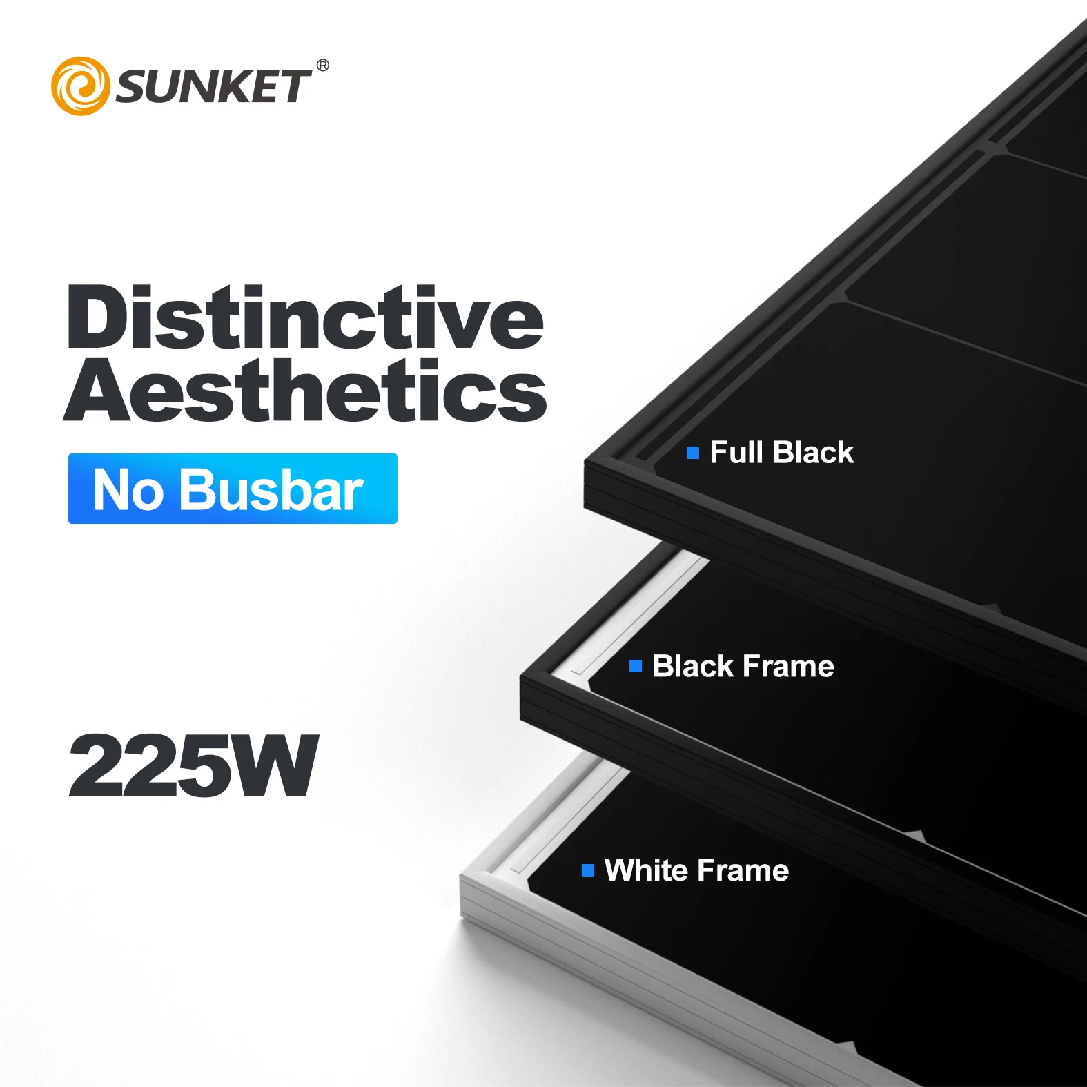 Black BC Solar 300 watt 200 watt Home Solar Panels 250w Mono Crystalline For VAN Rvs