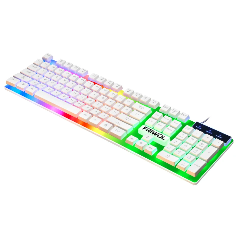 OEM PC   Rgb Backlit Game Keyboard Oyun Klavye Keybarad Teclado Gamer Mechanical Keyboard