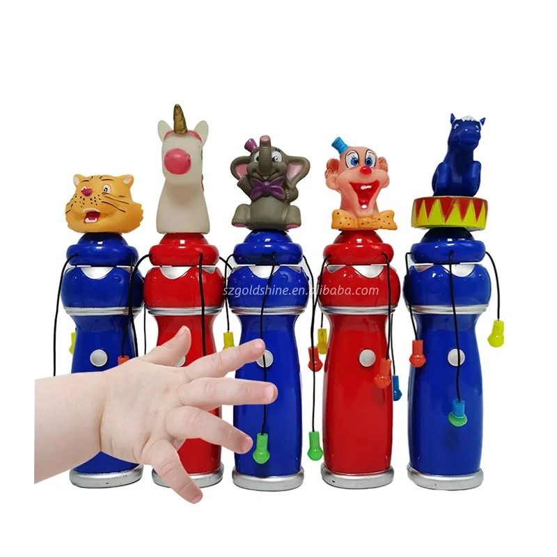 Christmas Gift Flashing Spinning Stick Santa Claus Magic Light Up Wand  Flashing Led Magic Ball santa claus Toy