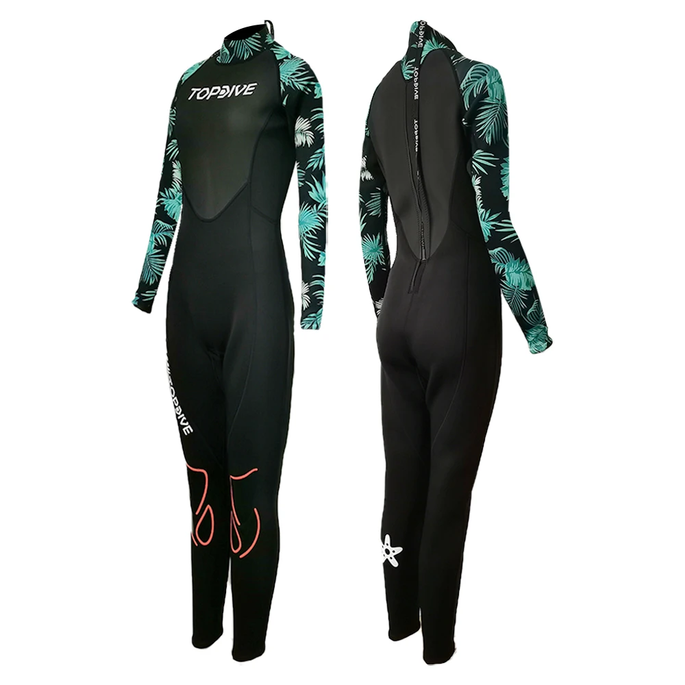 Hot Selling 3mm Neoprene Wetsuit For Women Surfing Freedive