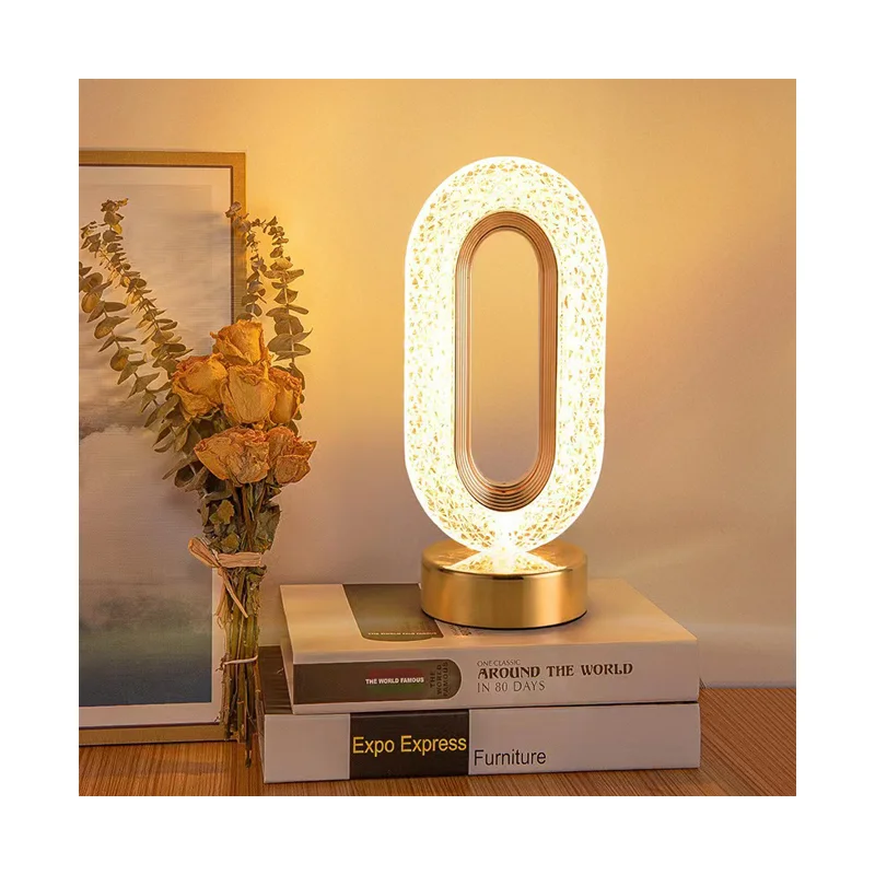 Table Lamp Bedside Lamp Custom Led Crystal Modern Luxury forHome Decor Bedroom Nightlight