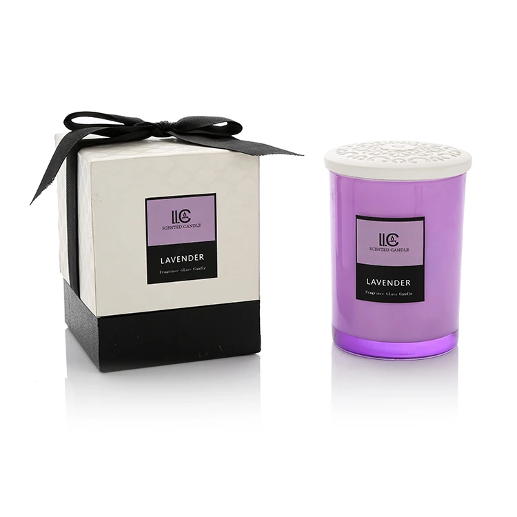 home decorative candles organic small aromatherapy soy scented candles gift set