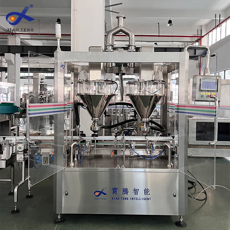 China fill pack 5000g powder pod make filling machine 1-100g packing machine price supplier for bottle caps