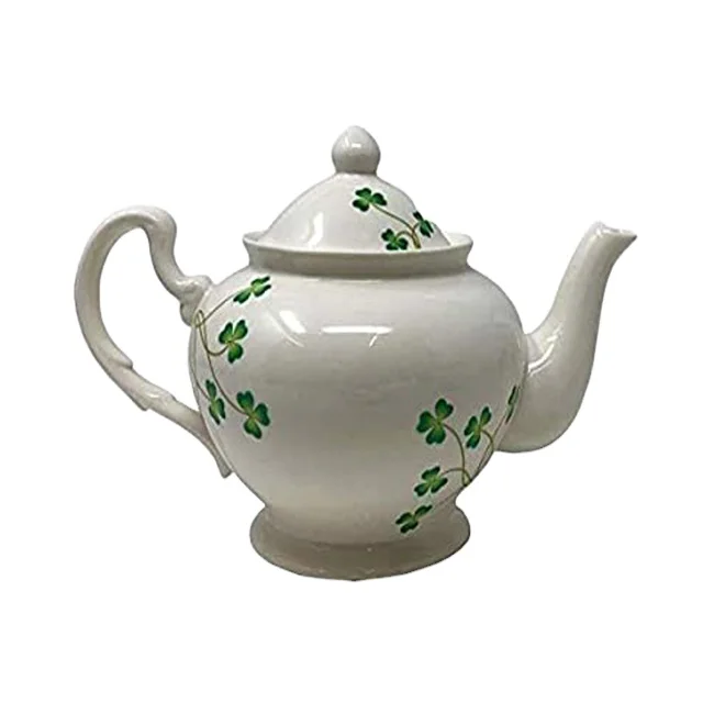 middle and high end glaze porcelain colorful coffee tea pot popular china clay handmade antique ceramic crafts teapot