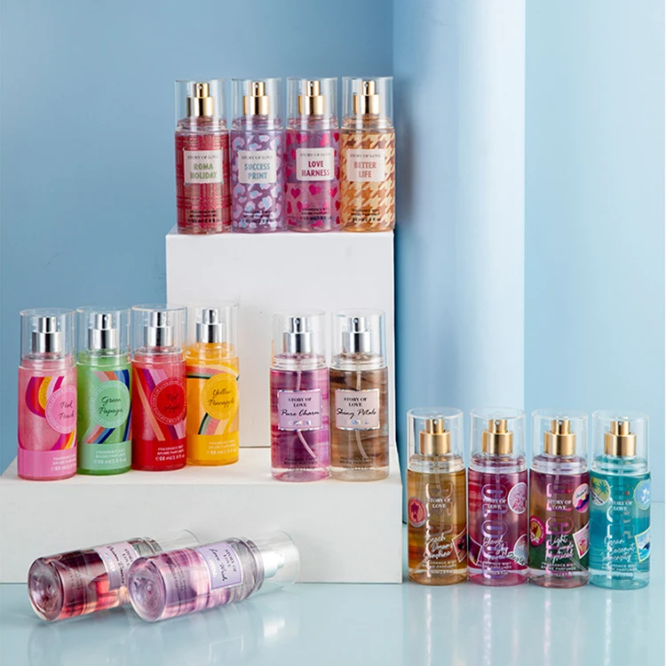 Huati Sifuli RubioAroma 88ml Original Perfume Deodorant Bodymist Spray For Women And Men Secret Part Body Mist Perfume