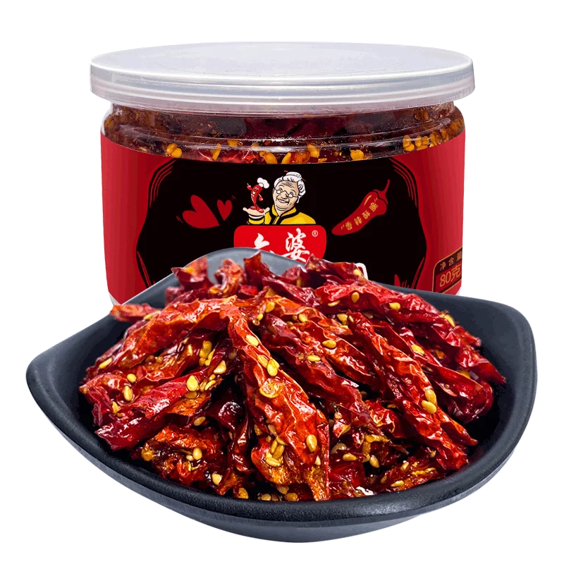 Instant Food Liupo New Chili Snack Fried Spicy Crispy Chili Snack