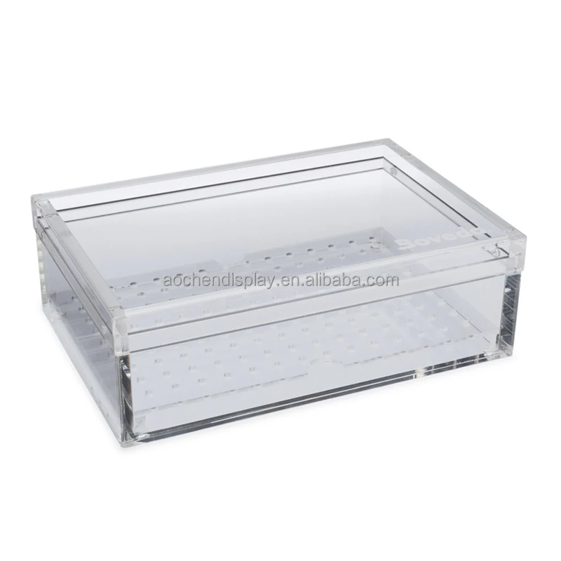 Luxury High Quality Boveda Large Cigar Humidor Cigar Box Case with Lid for 50/75 Cigars